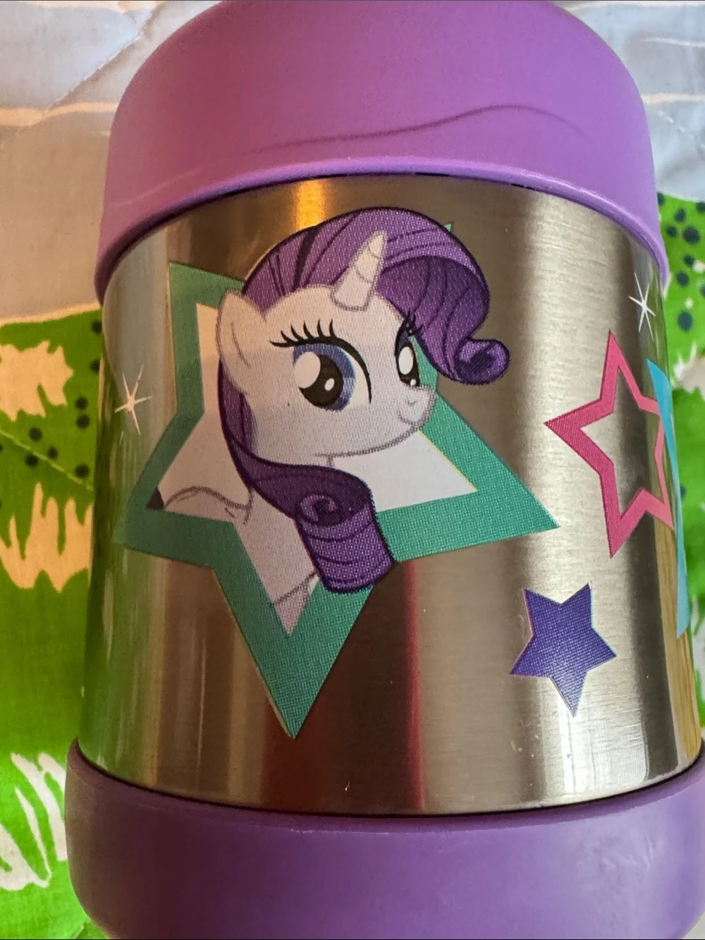 THERMOS 10 OZ FUNTAINER FOOD JAR, MY LITTLE PONY